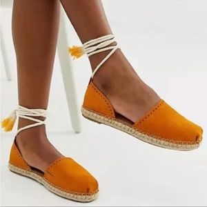 Toms Women’s Katalina Saffron Suede Espadrille ☀️